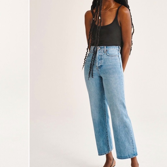 Denim Forum Denim - Denim Forum Farrah High Rise Wide Leg